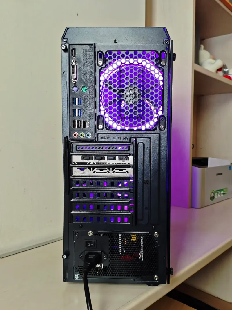 PC Gaming RGB - Ryzen 5 4500, RX 6600, 16/512GB afbeelding 5