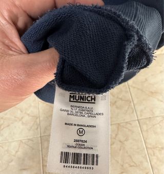 Sudadera Azul Munich