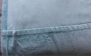 Cortinas infantiles celestes con ojales