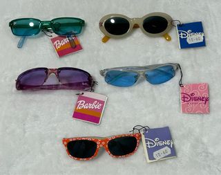 Lote 5 gafas sol niñas nuevas Disney y Barbie