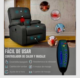 Poltrona relax grigia nuova