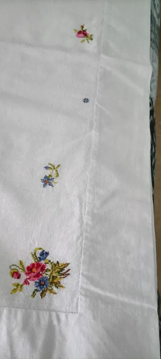 2 Juegos Sábanas Antiguas 90cm Bordadas