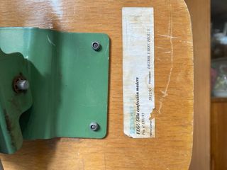 Silla Industrial Vintage Madera y Metal