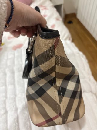 Bolso Burberry Nova Check Vintage Lona