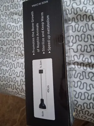 Lámpara Calor Reptiles UVA UVB 25W