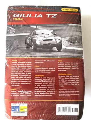 Modellino Alfa Romeo Giulia TZ 1964