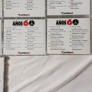 Colección CDs Años 60 Música Variada