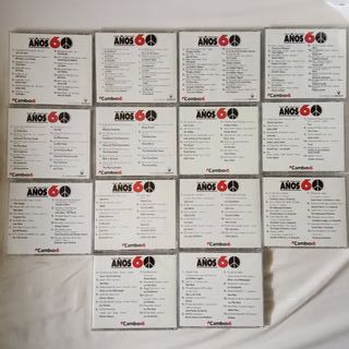 Colección CDs Años 60 Música Variada