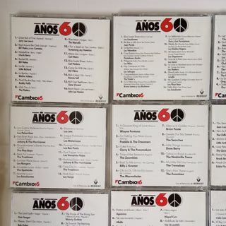 Colección CDs Años 60 Música Variada
