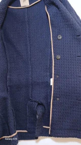 Giacca Caban 8 Bottoni 100% Lana Tg54