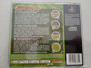 Videojuego PlayStation 1 Super Liga Europea