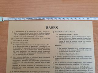 Cartel Campeonato Simulación Histórica 1984