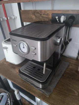 Cafetera Espresso Acero Inoxidable