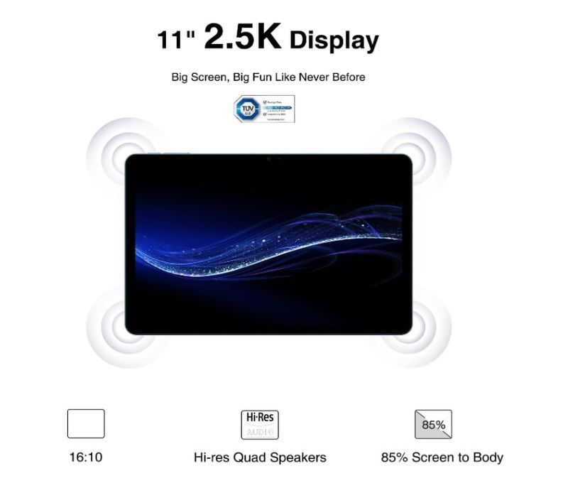 ◆NUEVA + REGALO◆  Tablet Doogee T30 Pro 8/256GB afbeelding 3