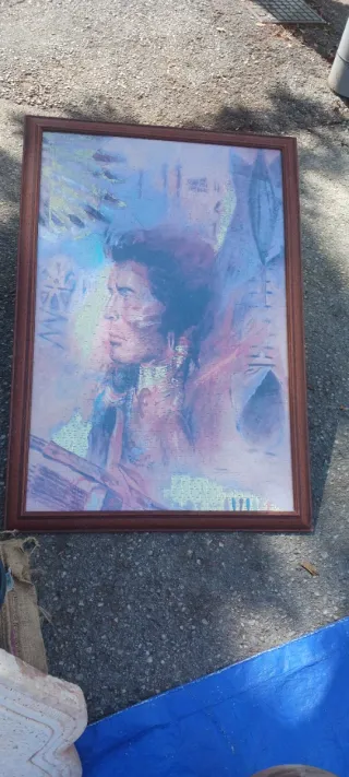 Cuadro de puzle de indio grande