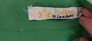 Pantalón Palazzo Vintage El Corte Inglés Verde