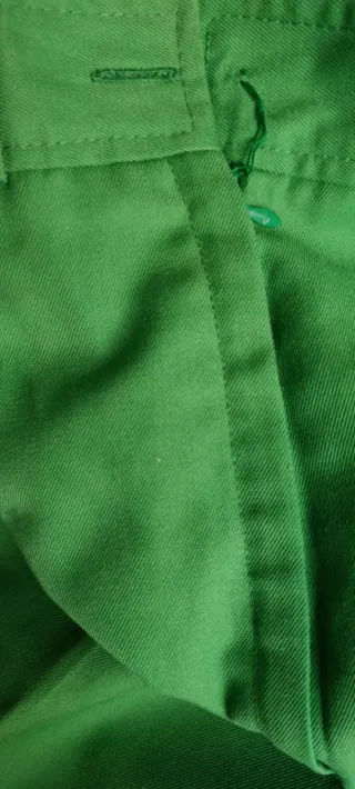 Pantalón Palazzo Vintage El Corte Inglés Verde