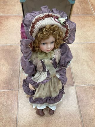 Muñeca Porcelana Colección Princesa Retro