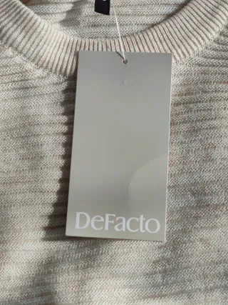 Abito donna beige Defacto taglia unica