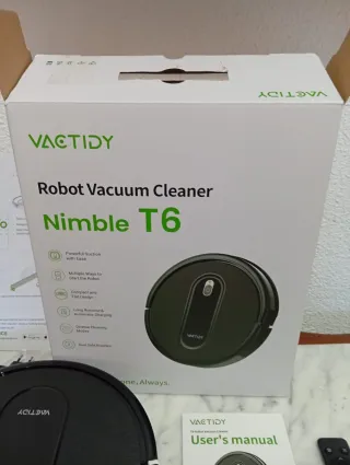 Robot Aspirador Vactidy Nimble T6