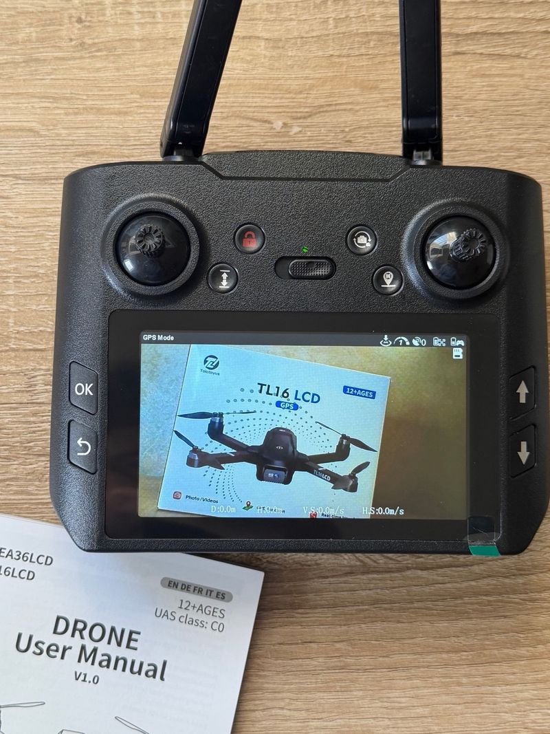 Drone TL16 LCD GPS Tolstoyus afbeelding 6