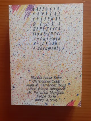 València, capital cultural de la República (193...