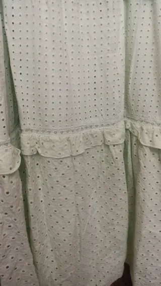 Vestido Zara tirantes volantes