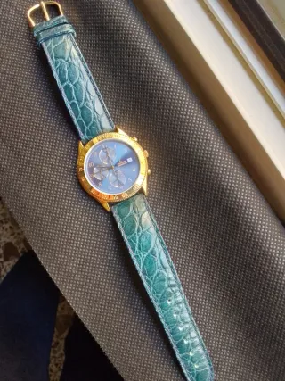 Orologio Laurens Cronografo Quarzo Blu Oro
