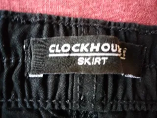 Falda negra Clockhouse