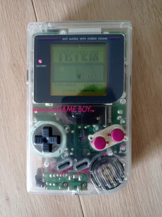 Nintendo Game Boy DMG Transparente