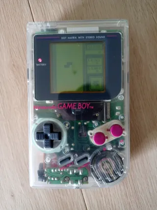 Nintendo Game Boy DMG Transparente