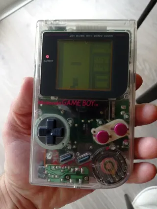 Nintendo Game Boy DMG Transparente