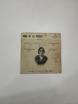 Vinilo Niña de la Puebla - En los pueblos de mi An