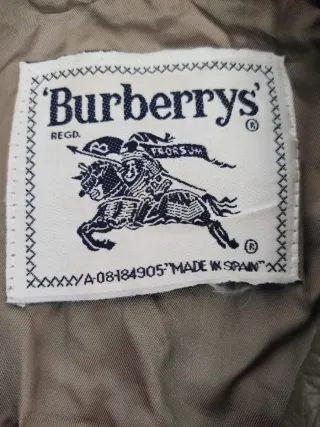 Cazadora Piel mod bomber,Burberry ,color caqui