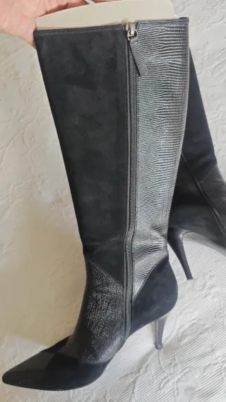 Botas BOSS mujer negras