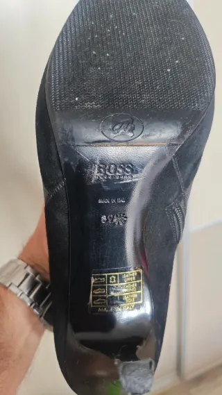 Botas BOSS mujer negras