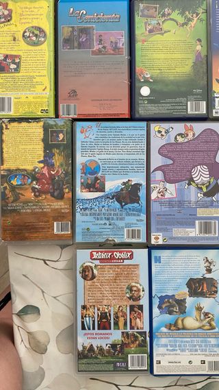 Lote VHS Películas Animadas Clásicos Disney
