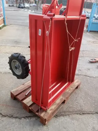 Remolque mediano para motoazada