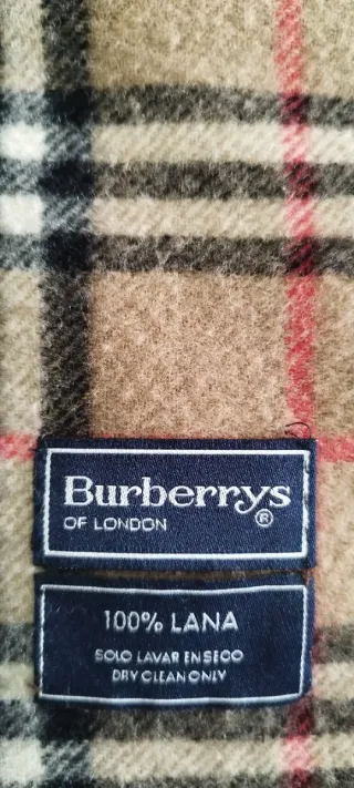 Bufanda Burberry Clásica Tartán Beige
