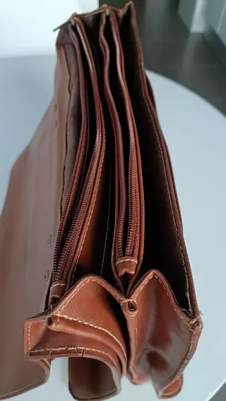 Maletín Valisa Marrón Cuero