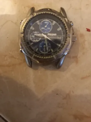 Reloj Seiko Azul y Plateado