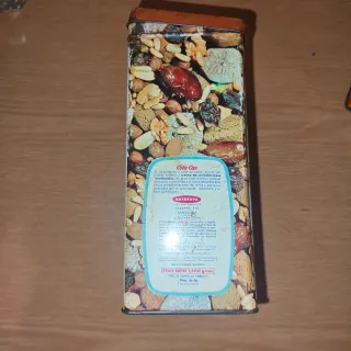 Caja metálica vintage