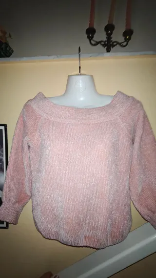 Maglione caldo rosa