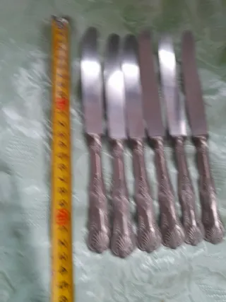 Set 6 Coltelli da Tavola Vintage