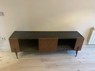 Aparador moderno madera y metal
