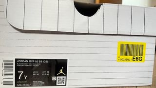 Zapatillas Jordan MVP Negras y Amarillas