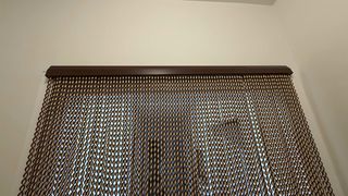 Cortina Mosquitera PVC Negra y Marrón