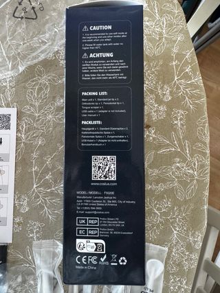 Irrigador Bucodental COSLUS Blanco