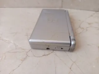 Vecchia Nintendo DS Lite Argento. Funzionante! + Custodia.