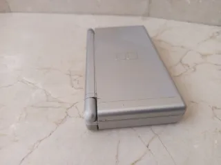 Vecchia Nintendo DS Lite Argento. Funzionante! + Custodia.